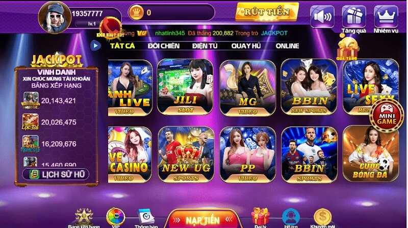 Hệ Thống Sảnh Cược Đa Dạng Tại 68 Game Bài